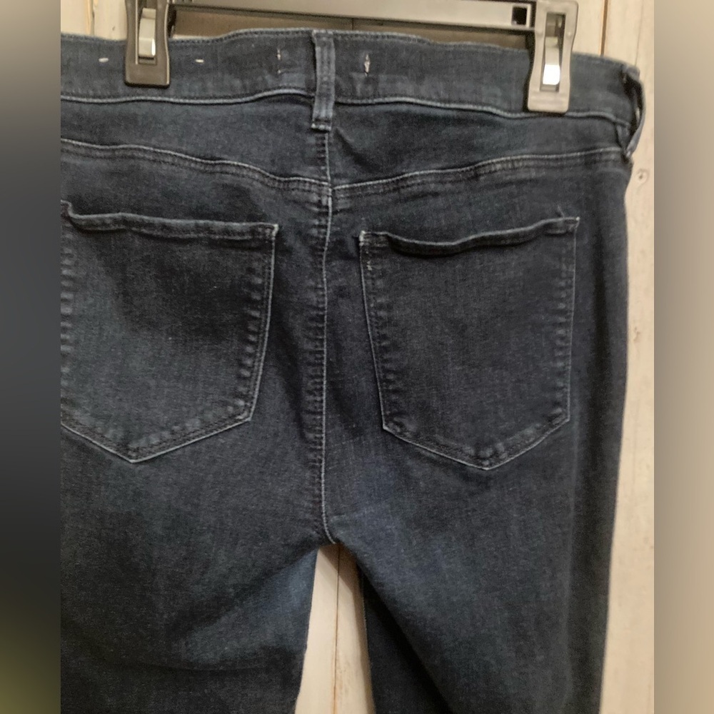 Loft Legging‎ Women's size 4 Denim jeans Stretch Dark Wash - Picture 5 of 10
